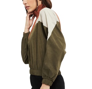 Veste coupe-vent colorée de haute qualité pour femmes, vente en gros, séchage rapide, vêtements de sport actifs - Product Image 4