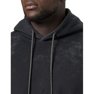 Sweats à capuche personnalisés de haute qualité 100% coton molleton délavé au soleil effet acid wash Design unique Sweats à capuche pour hommes - Product Image 6