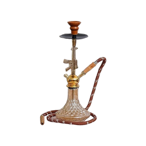 Cachimba Decorativa Premium con Diseño Metálico Hecho a Mano para el Hogar, Salón, Cafetería, Exhibición y Regalos - Product Image 6