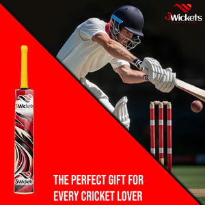 Batte de cricket en bois pour jeunes – Légère, manche durable, idéale pour l'entraînement des enfants, les sports scolaires et les joueurs débutants en cricket - Product Image 2