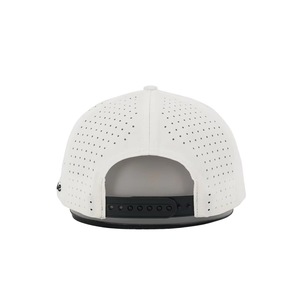 Wholesale 5 Panel <b>Waterproof</b> Golf <b>Hats</b> With Custom Logo Perforated 3D Embroidered Curved Brim Made In Vietnam - Product Image 3