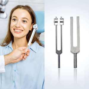 Kit de diagnostic 6 pièces : Marteau de réflexes Taylor C-128 & C-512, Diapasons, Ciseaux à bandage, Stylo jauge pupillaire, Présenté par SurgiRight - Product Image 3