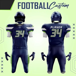 Meilleur prix, haute qualité, impression par sublimation, uniforme de football américain, vêtements de sport pour jeunes, vêtements de sport pour adultes, short de football très vendu - Product Image 5
