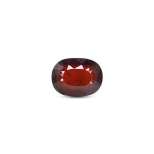 Natural Oval Cut Hessonite Gomed 6.75 Carat Loose Gemstone for Fine Jewelry - Product Image 1
