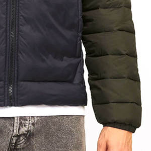 Fully Customized Men's Waterproof <b>Canvas</b> Puffer <b>Jackets</b> Polyester Wadding Filled Winter DDP Shipping - Product Image 6