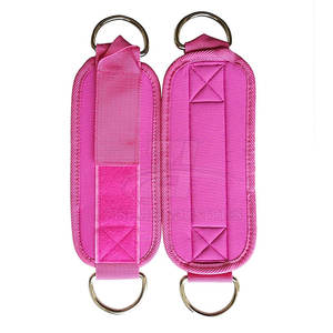 Online Best Sale Workout Wear <b>Adjustable</b> D-<b>Ring</b> Ankle Straps Custom <b>Size</b> Lightweight Ankle Straps - Product Image 3