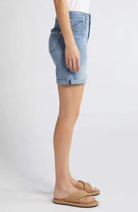 Shorts de Mezclilla para Mujer con Logotipo Personalizado al por Mayor, Shorts de Alta Calidad, Transpirables, Modernos y Elegantes - Product Image 3