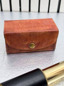 Telescopio de Latón Estilo Antiguo con Estuche de Cuero, Acabado Pulido, Decoración Artística Coleccionable, Hecho a Mano, Estilo Antiguo para Artesanías - Product Image 4