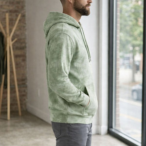 Sudaderas con Capucha de Moda para Hombre, de Primera Calidad, con Lavado Ácido, Tallas Grandes, Ropa de Moda - Product Image 5