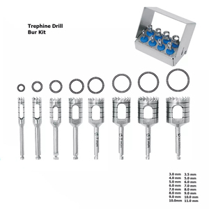 Instrumentos Bone Bridge: Kit de Fresas de Trepanación Manual para Implantes Dentales, Instrumentos Quirúrgicos Clase II con Certificación CE, Cabezal de 1.6mm - Product Image 4