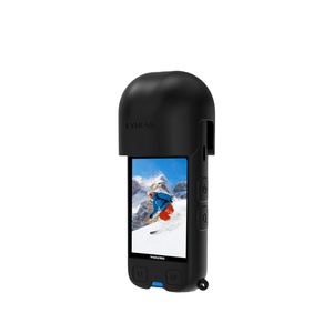 Capuchon d'objectif en silicone pour Insta360 X4 housse de protection à capuche pour Insta360 X4 accessoires de caméra de sport d'<span class=keywords><strong>action</strong></span> - Product Image 1