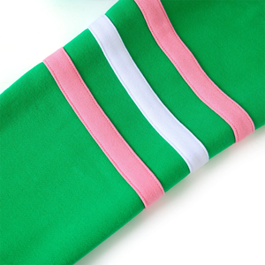 Cárdigan de Forro Polar Verde Personalizado para Hermandades, Corte Unisex con Cuello en V, para Pedidos de Grupos de Hermandades, Etiquetas Personalizadas, Servicio OEM para Compradores B2B - Product Image 4