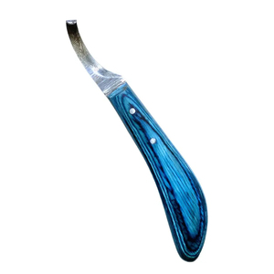 Couteau à sabots multifonction 5-en-1 réutilisable en acier inoxydable, kit de soins orthopédiques pour chevaux avec sonde à sabots, peigne de coupe et outils de ferrage - Product Image 1