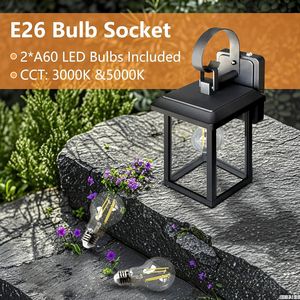 Lampada da Parete per Esterni Inowel 3000K-5000K con Sensore Crepuscolare, Modello 40003 Nero - Product Image 5