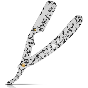 Hot Selling Folding Straight Edge <b>Razor</b> for <b>Men</b> Stainless Steel Barber Shaving Tool Stylish Camouflage Design Custom Packaging - Product Image 6