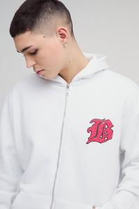 Sweat à capuche oversize Y2K gothique à demi-zip personnalisé pour homme en molleton polyester/coton 350g – Dernière conception, prix usine, style tendance - Product Image 5
