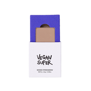 [VEGANSUPER] Vegan Single Shine Eyeshadow Palette for Soft Matte Glow Glitter and Daily Nude Mono <b>Eye</b> <b>Shadow</b> - Product Image 4