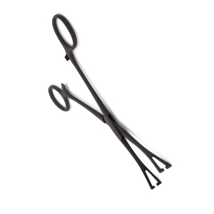 คีมหนีบเจาะร่างกายสีดำ ยี่ห้อ Pennington Forceps แบบมีร่อง ผลิตจากเหล็กเยอรมัน คุณภาพระดับมืออาชีพ สำหรับผู้เชี่ยวชาญ - Product Image 5