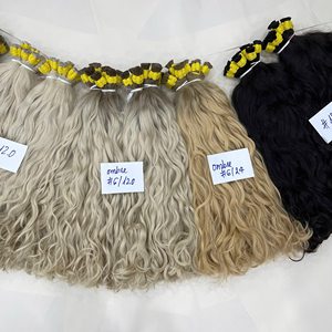 Articles phares : Cheveux naturels ondulés en vrac, non traités, 100 % vierges vietnamiens, haute qualité, prix de gros, sans nœuds, couleur noir naturel - Product Image 3