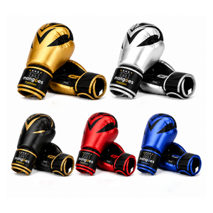 High Quality Leather Boxing <b>Gloves</b> Sparring Training Gear Secure Wrist Support for Closure Custom Design Unisex - Product Image 5