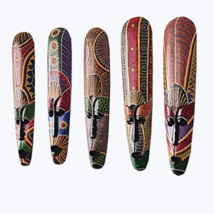 Figuras y Esculturas Hechas a Mano de Madera de Mango, OEM, Personalizadas, Venta al Por Mayor |   Diseño Tradicional Aqudus Saleem India 42x28x12 cm Rectangular - Product Image 5