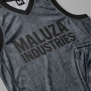 Uniforme de Baloncesto Personalizado, Conjunto de Equipo Transpirable de Malla, Jersey y Pantalones Cortos de Entrenamiento Profesional, Maluza Industries Elite Sport Wear Global - Product Image 3