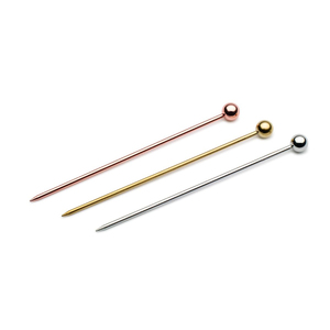 Palillos de Cóctel Vintage de Metal con Adornos de Granada, Herramientas de Bar Hechas a Mano para Bebidas y Aperitivos, Palillos de Cóctel Hechos a Mano - Product Image 2