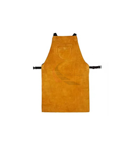 Delantal de Cuero Genuino de Alta Calidad para Barbacoa, Delantal de Trabajo de Cuero Personalizado y Duradero - Product Image 4