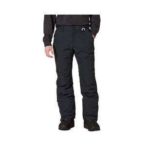 Pantalon cargo bleu clair pour homme, coupe large, taille haute, coupe-vent, style workwear, plusieurs poches, fermeture boutonnée, pour l'hiver - Product Image 5