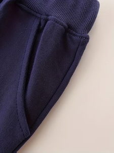 Basic Style Solid Color Fleece Heavyweight Drawstring Closure Sweatpants for Boys-Fall/Winter Season manufactures Bangladesh - Product Image 6