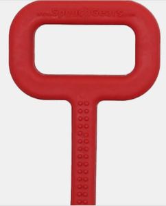 Juguete Oral de Silicona, Tubo Masticable Sensorial, Herramienta de Terapia del Habla con Asa para Niños Autistas - Product Image 1