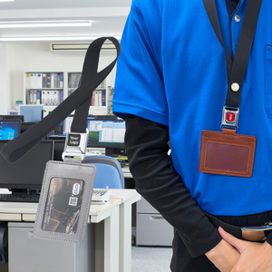 Assurance qualité Boucle en acier inoxydable renforcé Fermoir durable Fonction de verrouillage réglable pour badge d'identification - Product Image 2