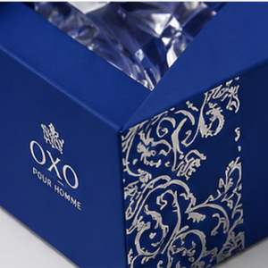 Elegante Caja de Perfume Azul Rey con Tapa Magnética - Product Image 5