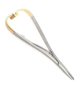 Alicates de colocación elástica Mathieu, soporte de aguja de ortodoncia de acero inoxidable e instrumentos dentales - Product Image 2