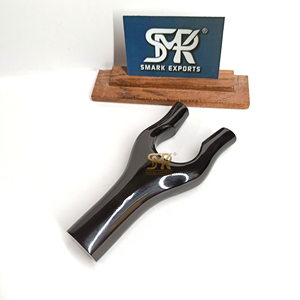 Elegant Eco-Friendly Buffalo Horn <b>Walking</b> <b>Stick</b> Thumb <b>Handle</b> Smooth Polished Handmade Straight Grip for Luxury Classic Canes - Product Image 4