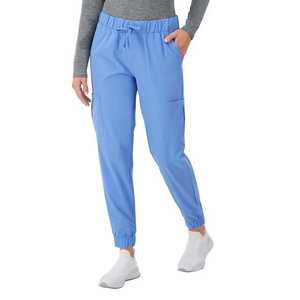 Pantalones de punto holgados para mujer, estilo urbano, jogger, 100% algodón, transpirables, de cintura alta - Product Image 4