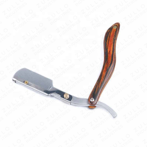 Professional Black Straight Barber <b>Razor</b> Stainless Steel Foldable Cut Throat Shaving Tool Custom Logo OEM for <b>Men</b> - Product Image 2