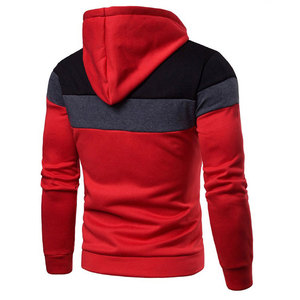 High Quality 100% Cotton Blank Oversize Hoodie Street Wear Fashion Custom Men Zipper Hoodies - Product Image 4