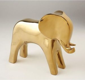 Decorative Aluminum <b>Elephant</b> <b>Table</b> Sculpture For Office Desk Living Room And Hotel Interior Display - Product Image 6