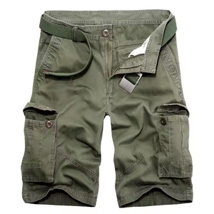 Men's Summer Gym Outdoor Waterproof Casual Cargo Shorts Quick Dry Multi Pocket Elastic Work Trousers Male Tactical Shorts - Product Image 6
