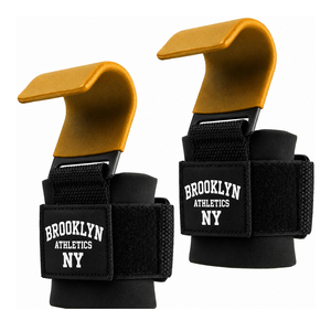 Sangles de soutien pour poignets Brooklyn Athletics avec protection de la paume, fermeture réglable à boucle auto-agrippante pour la musculation et l'entraînement en force - Product Image 6