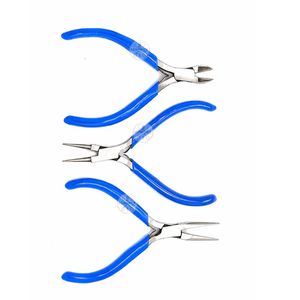 <b>Set</b> of 3 <b>Plier</b> <b>Set</b> Chain Nose <b>Plier</b> Round Nose <b>Plier</b> Side Cutter <b>Plier</b> for Jewellery Making - Product Image 2