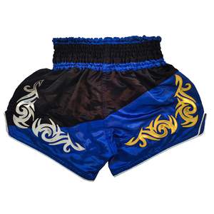 Shorts de Muay Thai unisexes, sublimation personnalisée, satin, shorts d'entraînement de boxe, style thaïlandais, vêtements de sport - Product Image 6