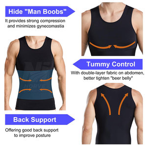Quick Dry Training Top Breathable Comfort Fit Modern Athletic Performance Sleeveless <b>Compression</b> <b>Shirt</b> - Product Image 6