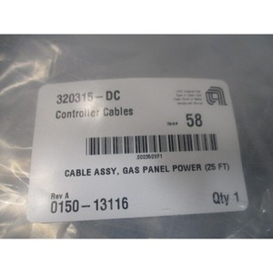Câble AMAT 0150-13116, ensemble de câbles d'alimentation pour panneau de gaz, 25 pieds - Équipements et pièces semi-conductrices de renommée mondiale à confiance - Product Image 1