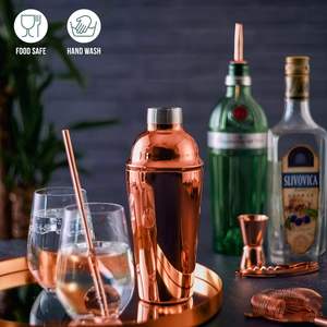 Ensemble de shakers à cocktails personnalisés de qualité supérieure, faits à la main, écologiques, modernes, pour mélanger les boissons, kit de barman - Product Image 4