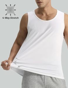 Débardeur de sport pour homme en Spandex/Coton écologique, séchage rapide, sans manches, extensible, respirant, pour la gym et les loisirs - Product Image 1