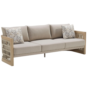 <b>Sofa</b> Set Furniture with Teak Wooden Frame <b>Material</b> and Modern Design Furniture For Outdoor <b>Sofa</b> Set and Garden Furniture - Product Image 3