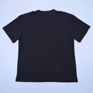 เสื้อยืดลำลองสีดำพิมพ์ลายกุหลาบผ้าฝ้ายพรีเมียมสำหรับผู้ชายคุณภาพสูงขายส่งพร้อมโลโก้สั่งทำจากผู้ผลิตเสื้อผ้าสตรีทแวร์ - Product Image 4