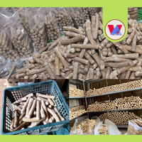 BEST SELLER Bâtonnet à mâcher en bois de café écologique pour chien, bâtonnet en bois naturel de Java pour le nettoyage des dents, jouet pour animaux de compagnie longue durée, export Vietnam